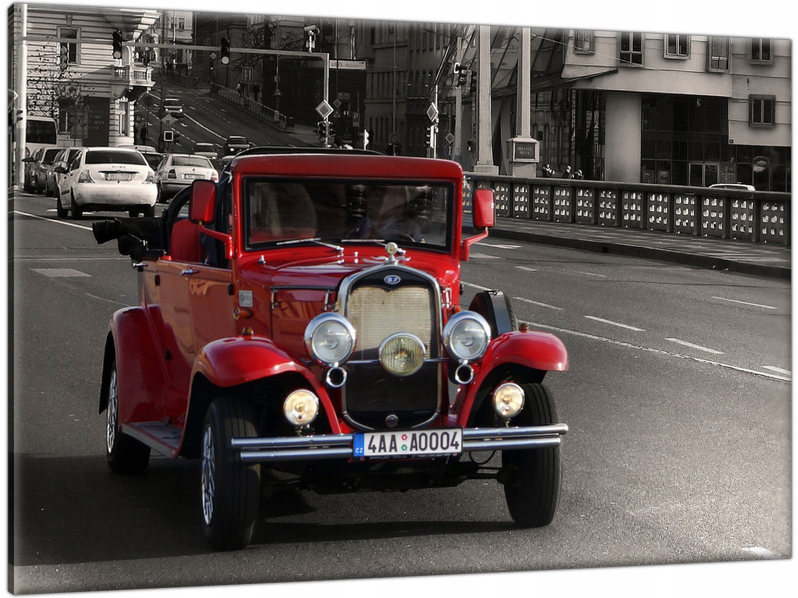 

Obraz Samochód Retro Stary 120x80 Praga Auto Wóz