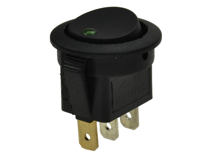 

Przełącznik klawiszowy On-off Led 12V 6,5A 250V