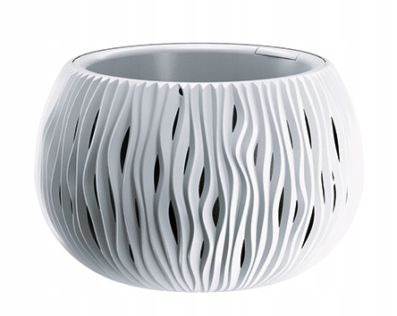 doniczka BOWL SANDY 29x19 - biały — 15