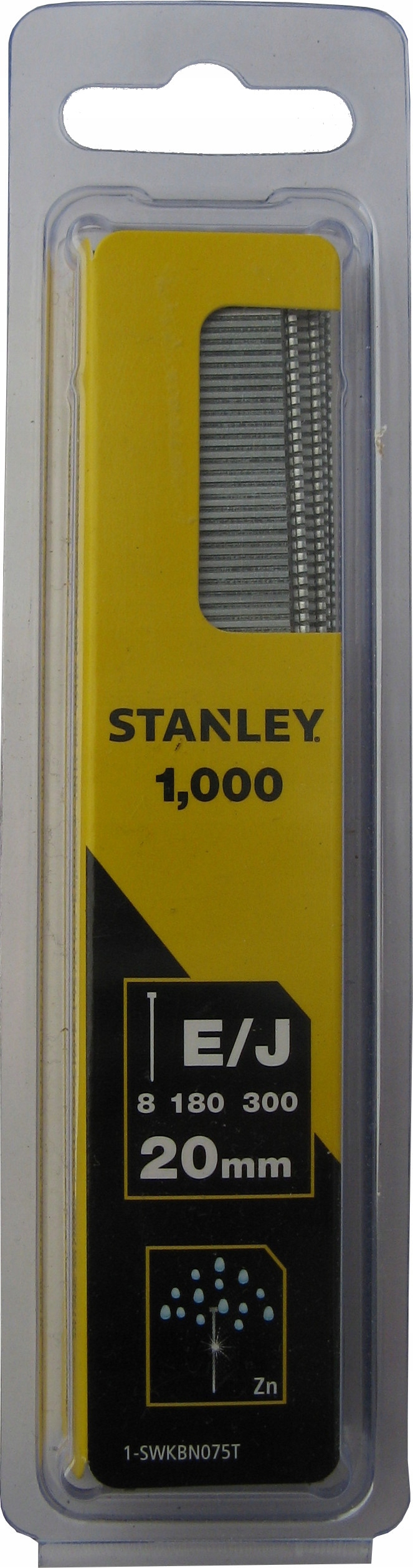 

Stanley Gwoździe J 20mm Do Takera Gwoździarki 1tyś