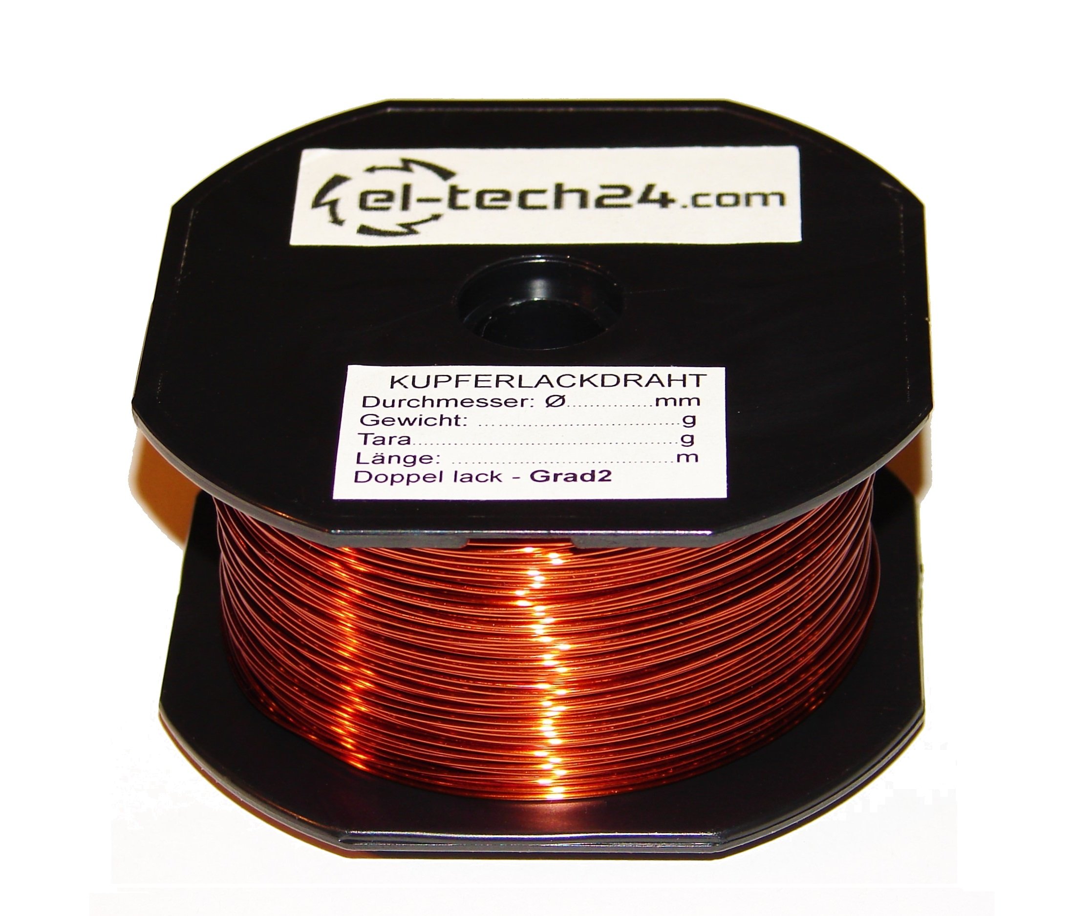 

Drut Nawojowy miedziany DN2E 0.37mm - 500g - 500m