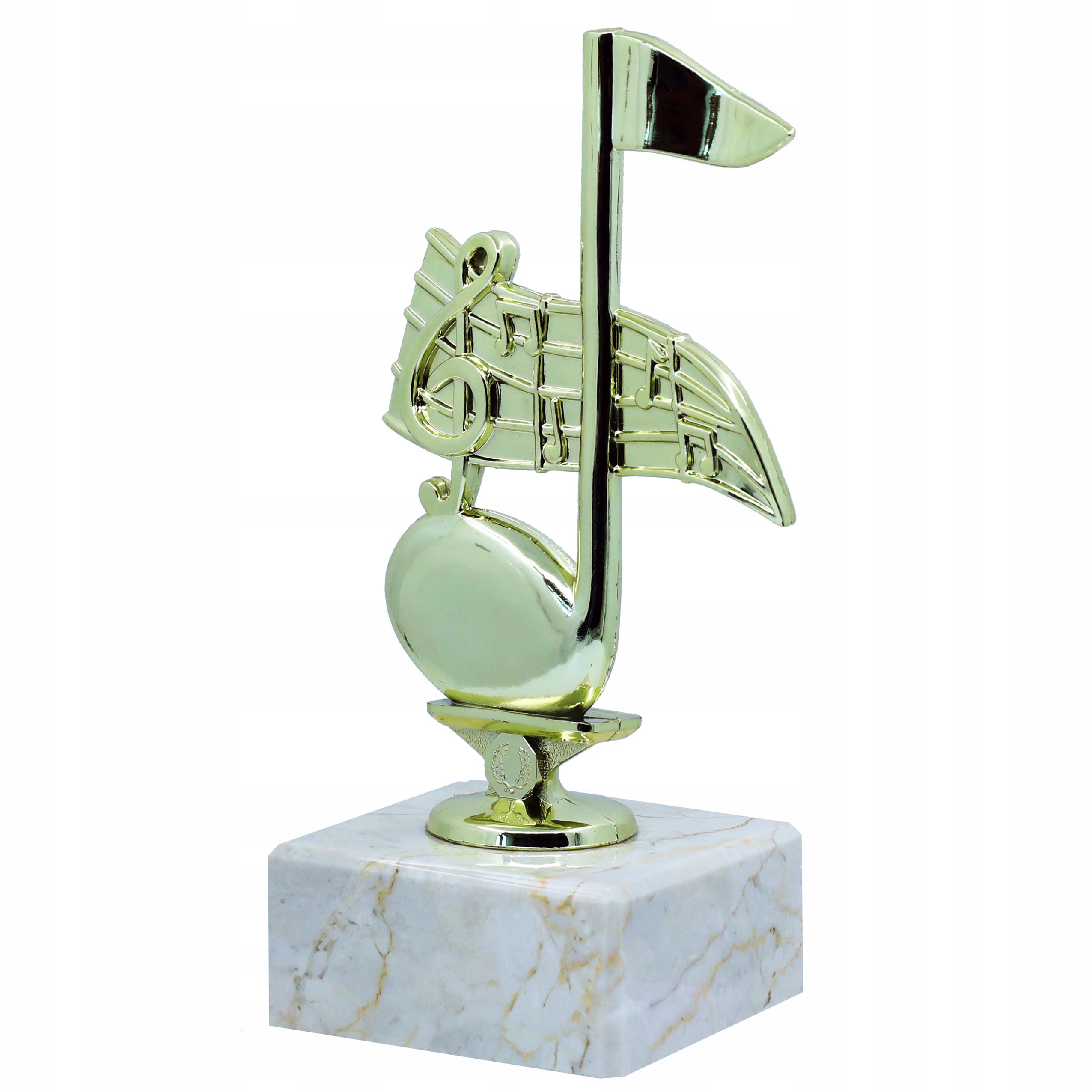 

Statuetka Nutka Muzyka Mikrofon 16cm Grawer