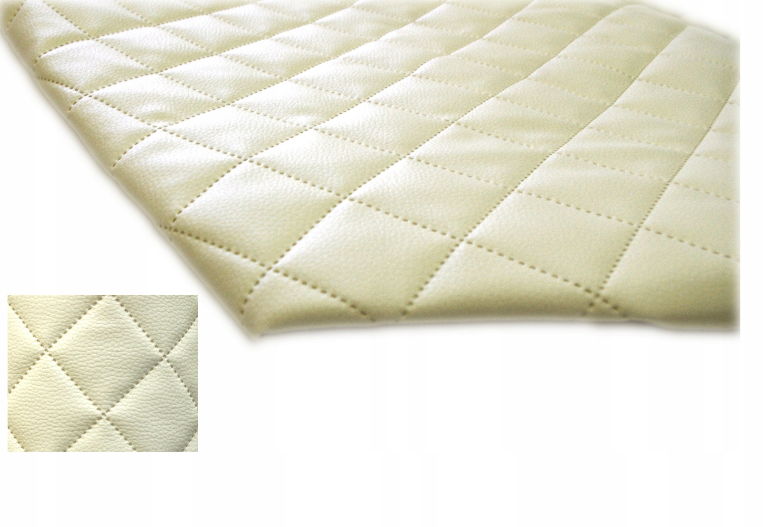 

Eko-skóra Skaj Tapicerska Materiał Pikowany Gruby