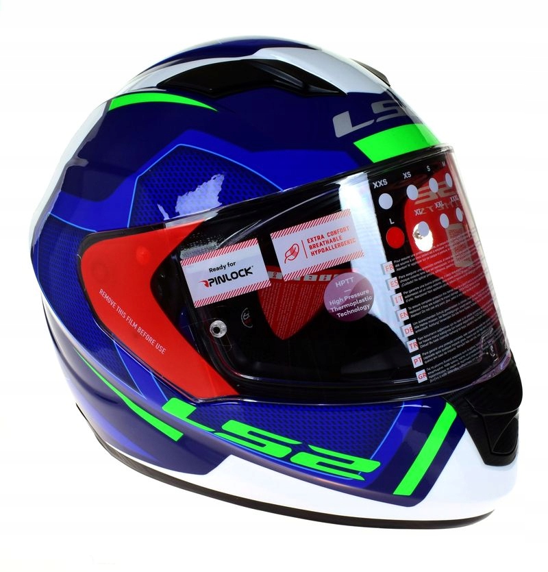 

Kask LS2 FF320 Stream Evo Axis Blue White rozm XL