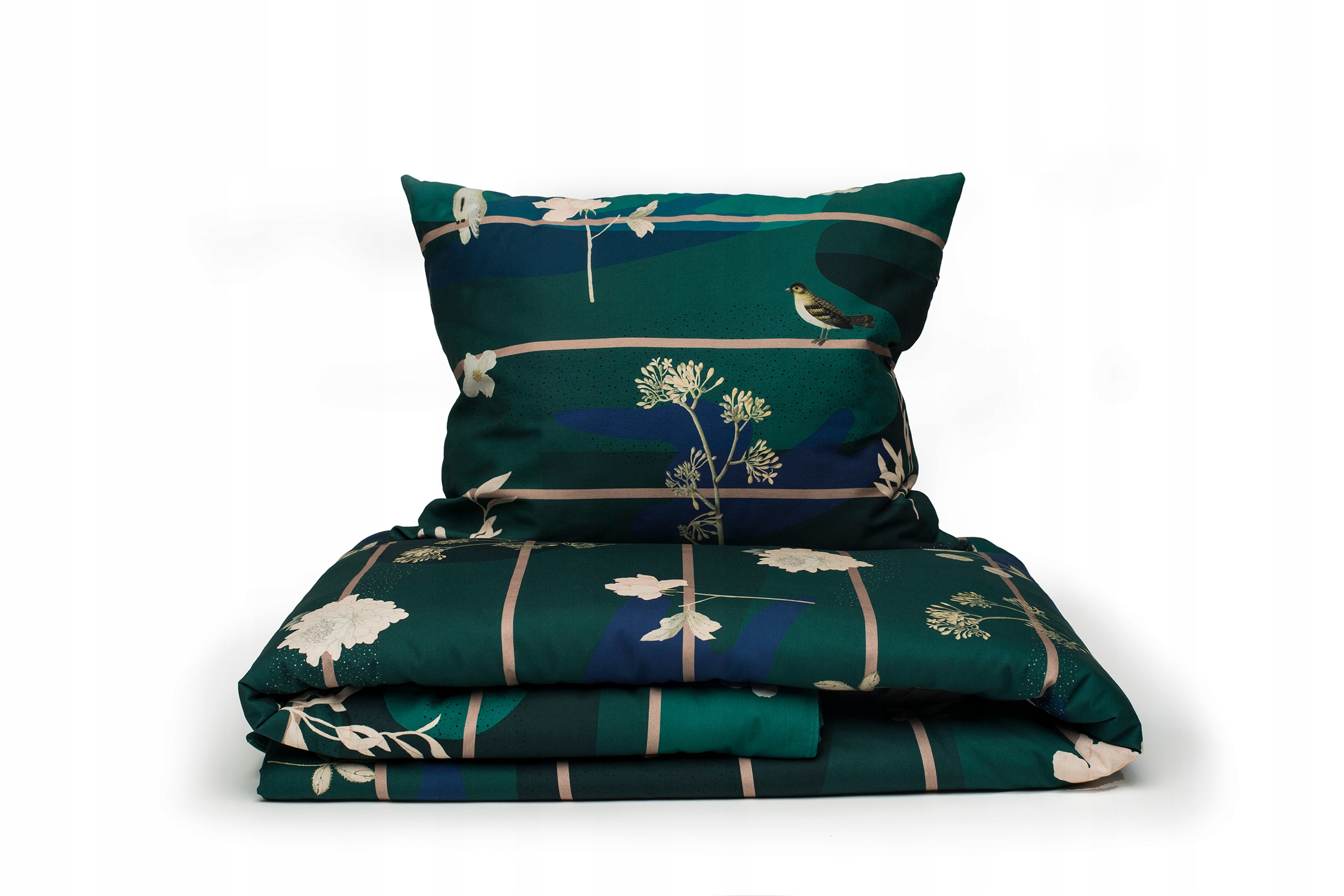 Posteľná Bielizeň 140x200 1 x 80x80 Botanická záhrada Night