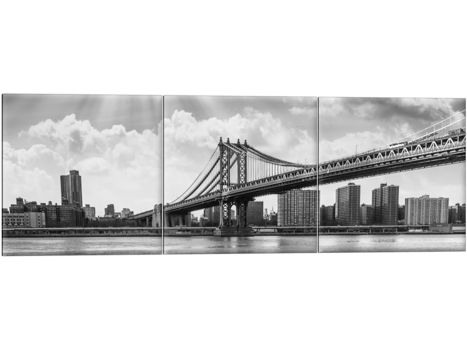 

Tryptyk Nowy York Brooklyn 150x50 Obraz Miasto