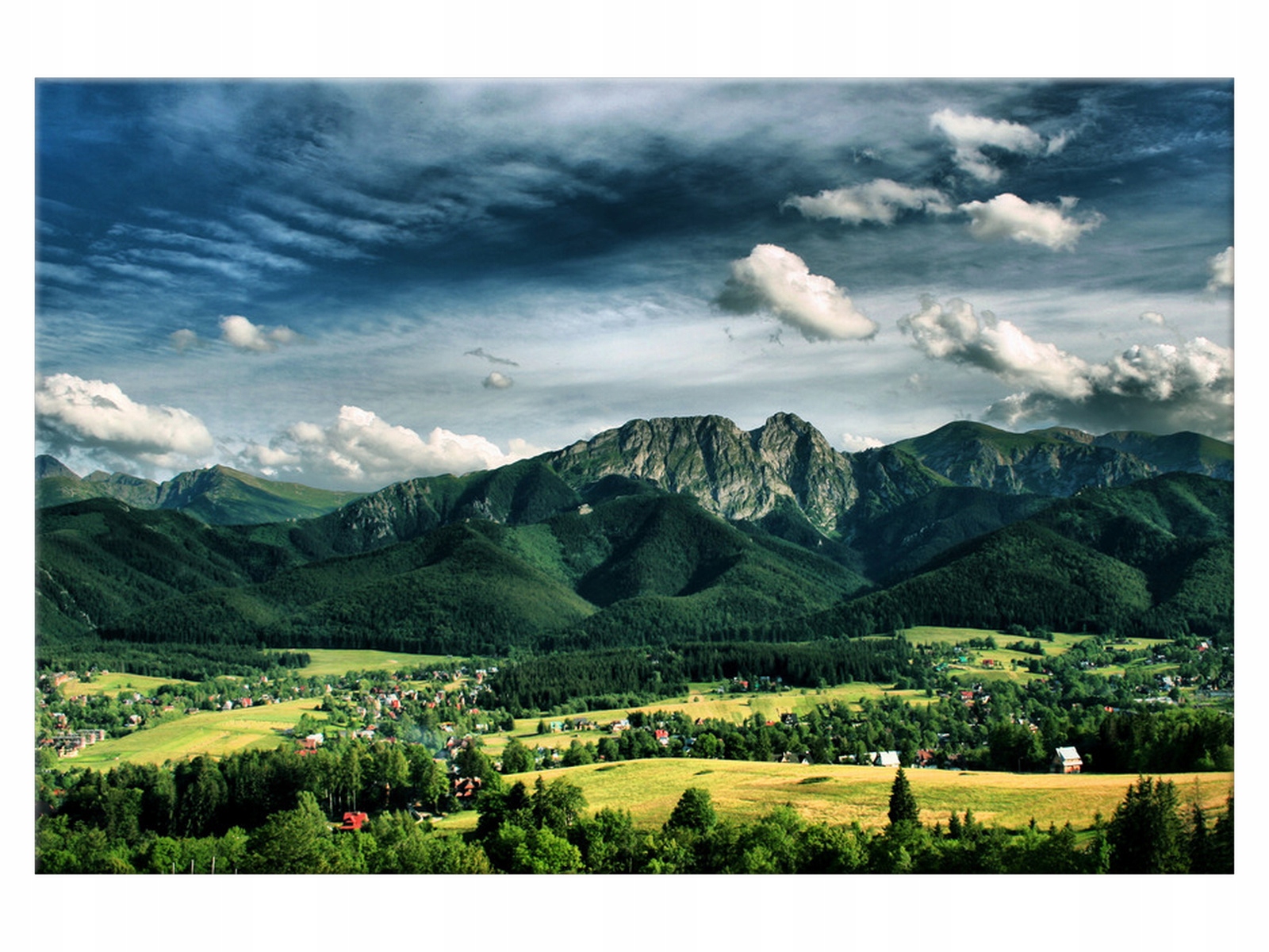 

Obraz Tatry Słoneczny dzień w dolinie 60x40