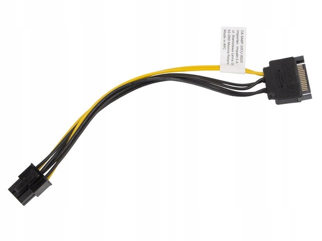 

Kabel Sata zasilający Pci Express 6Pin 20cm