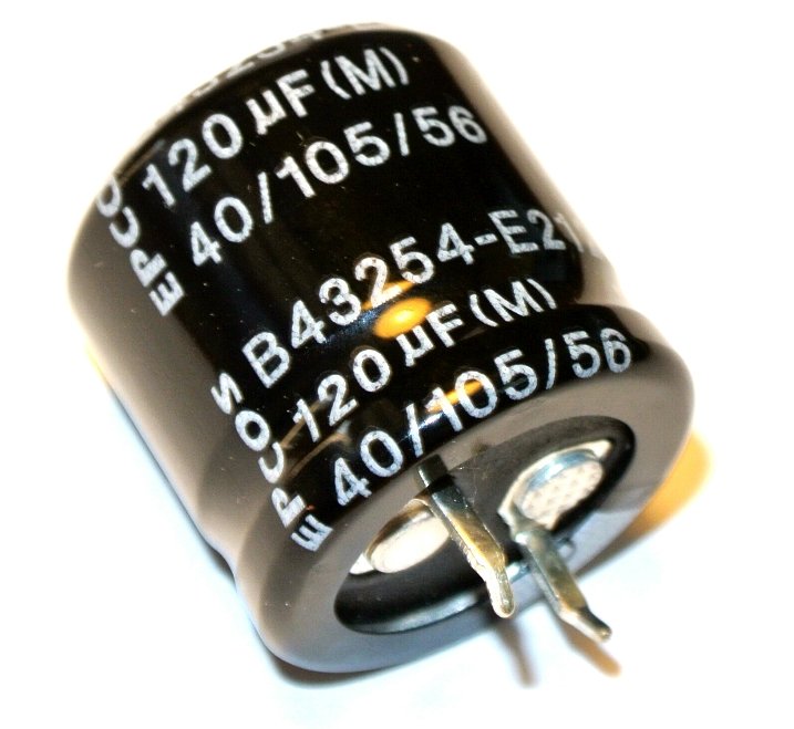 120uF 250V 105' Long Life Epcos [1szt] #1259