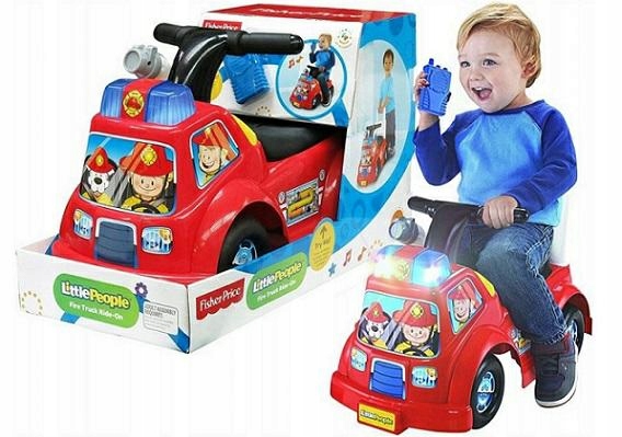

Jeździk Pchacz Straż Pożarna Fisher Price Chodzik