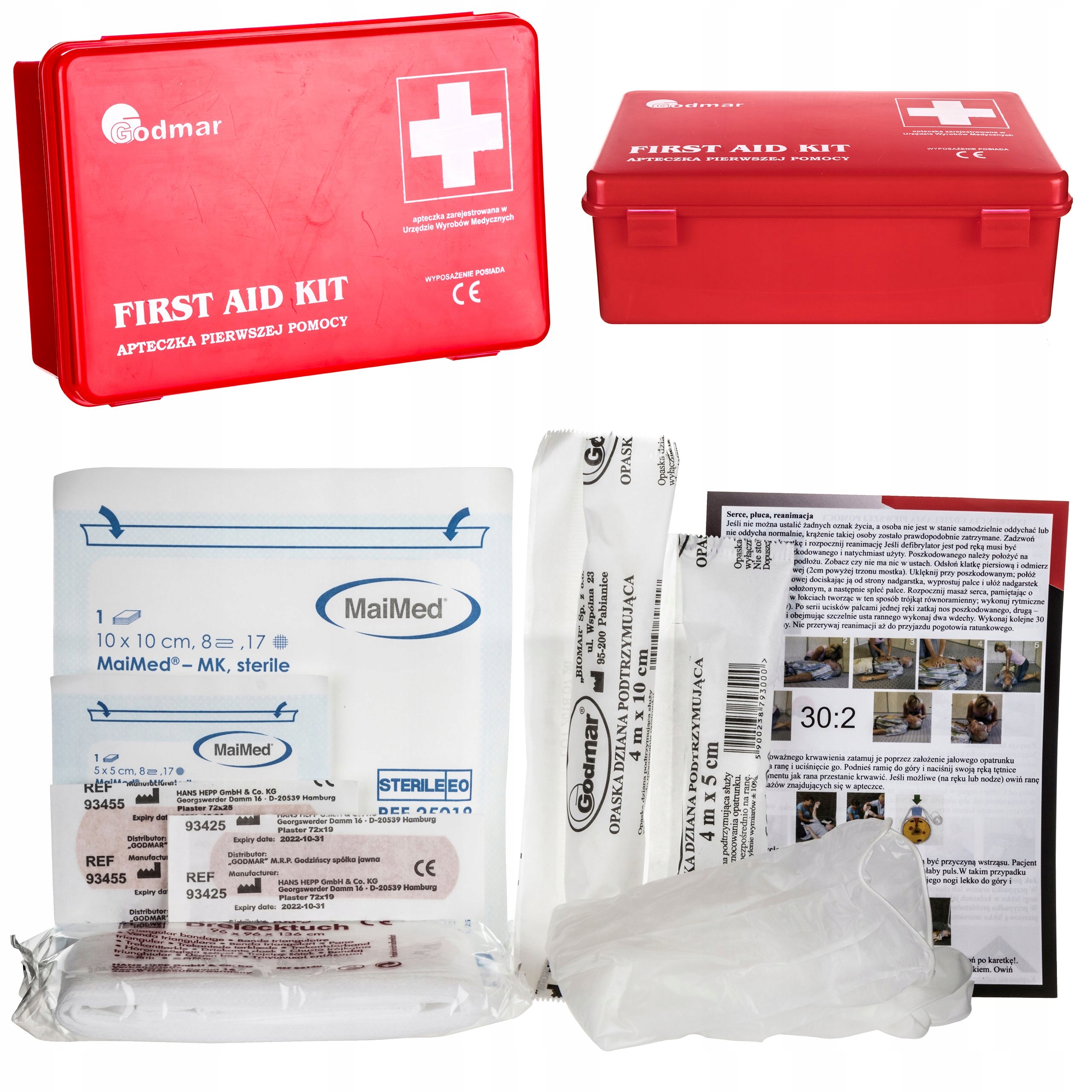 APTECZKA SAMOCHODOWA DUŻA E-04 DIN 13164