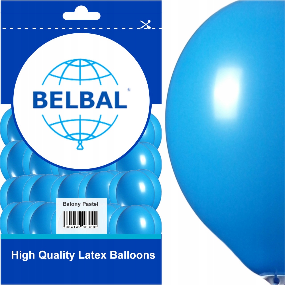 

Balony Pastelowe Urodziny Ślub 33cm 100szt BP-012