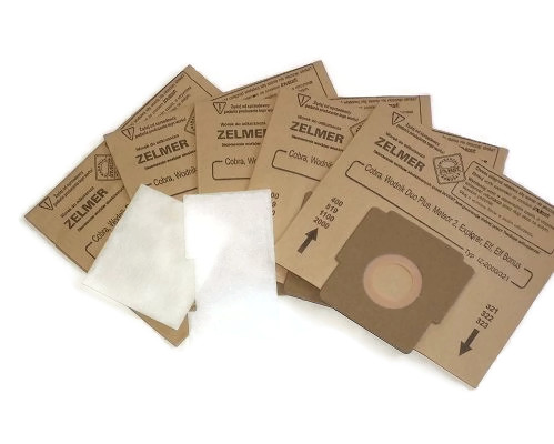 3xWORKI PAPIEROWE DO ODKURZACZA ZELMER ELF 2