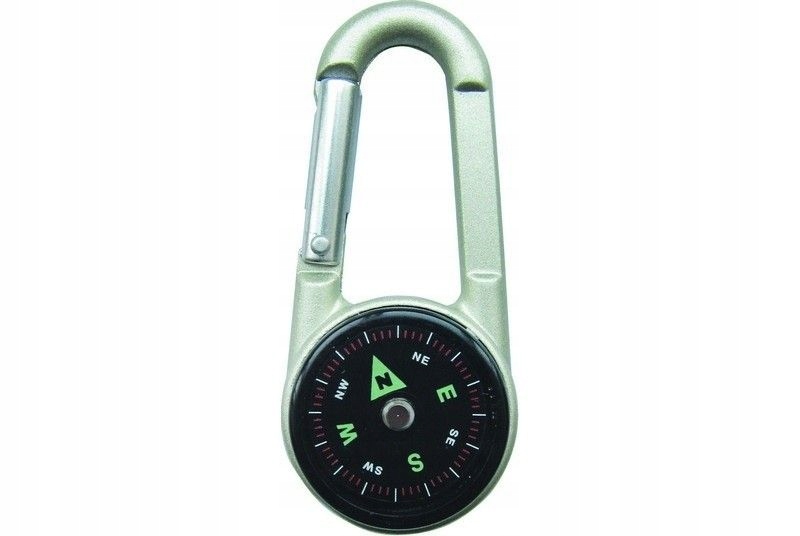 Kompas BCB 3w1 termometr karabińczyk karabinek