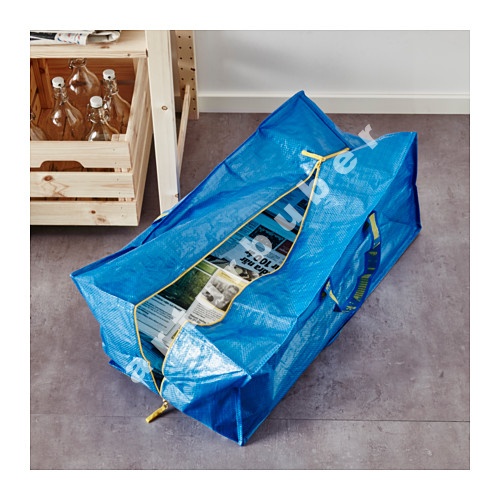 IKEA FRAKTA TORBA NA ZAKUPY PRANIE BASEN 76L Model Frakta