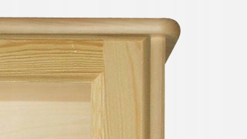 REGAŁ SOSNOWY 80x35x200 PRODUCENT Szerokość mebla 80 cm