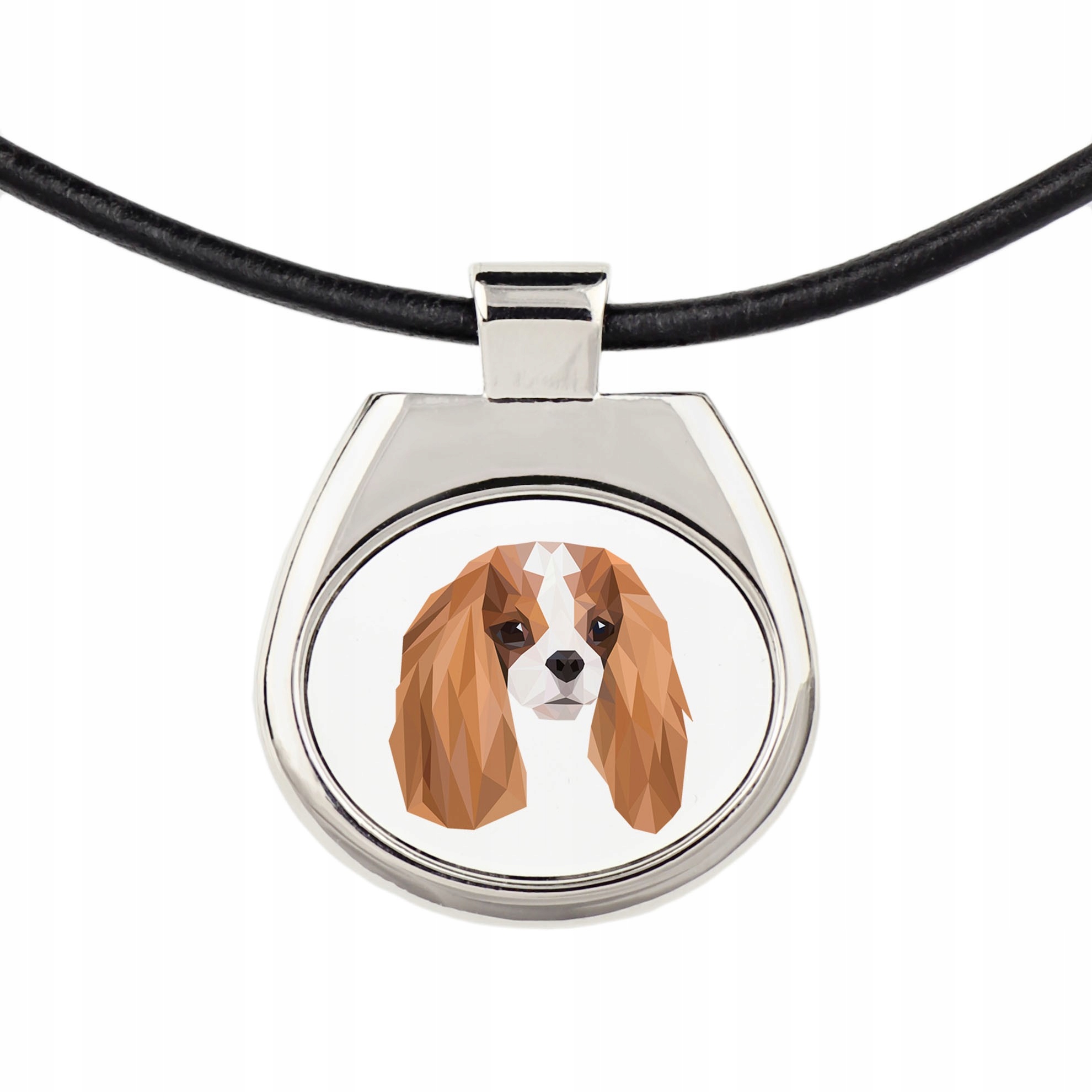 

Cavalier King Charles Naszyjnik Pies geometryczny
