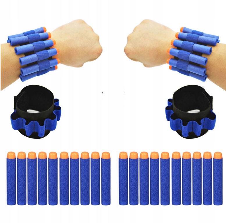 

As W Rękawie 2 Opaski 20 Strzałek Do Nerf