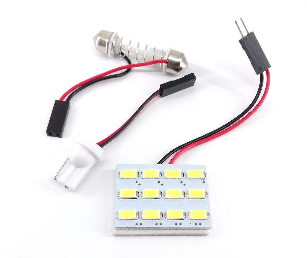 

Led panel 4x3 T10 12V 6W, W5W, W10W, SV8.5 480lm