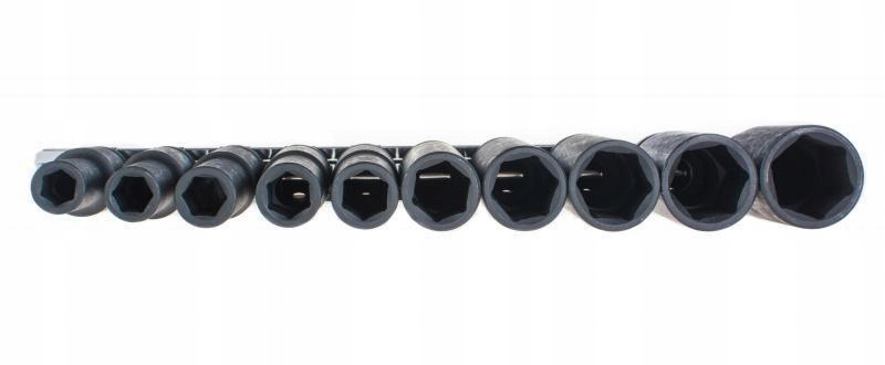 ZESTAW NASADEK UDAROWYCH DŁUGICH ,6-KĄT 1/2, 10 Mocowanie 1/2