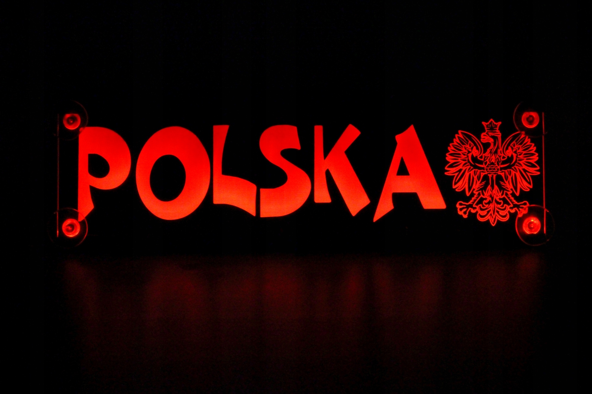 LED backlit name board 50x16 cm-24V