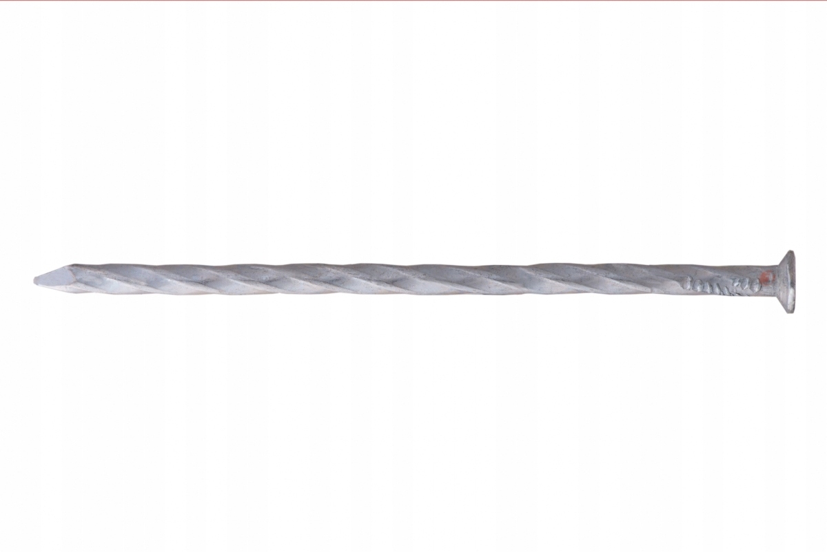 Gwoździe SKRĘCANE SKRĘTNE ocynkowane 3.5 x 90 5KG Kolor srebrny