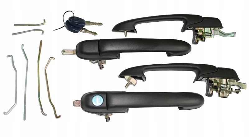 46787584 - ДВЕРНЫЕ РУЧКИ ПЕРЕДНЯЯ ЗАДНЯЯ ЛЕВАЯ ПРАВАЯ FIAT BRAVA BRAVO