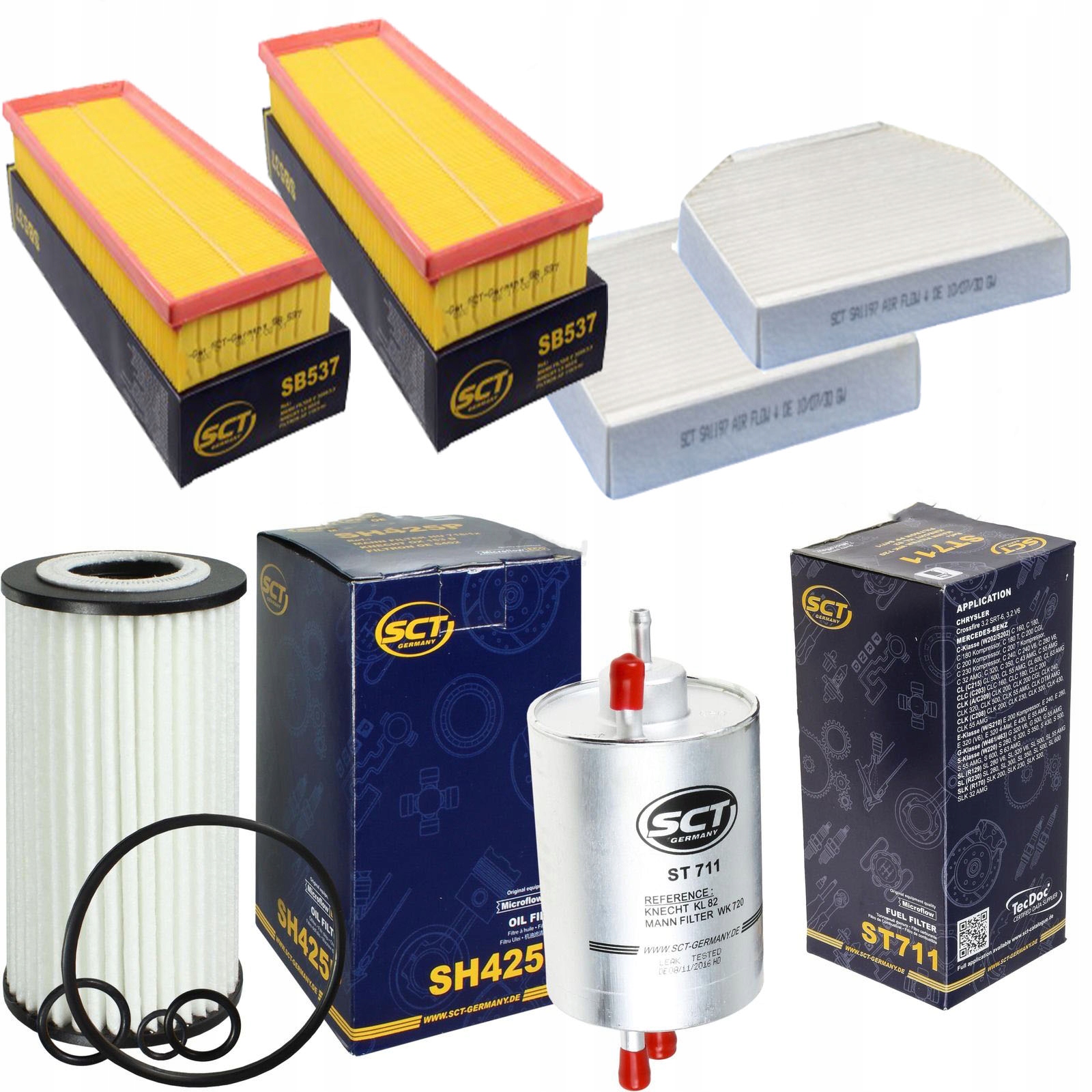 Комплект фильтров MERCEDES СЛ (R230)280.300.350 500