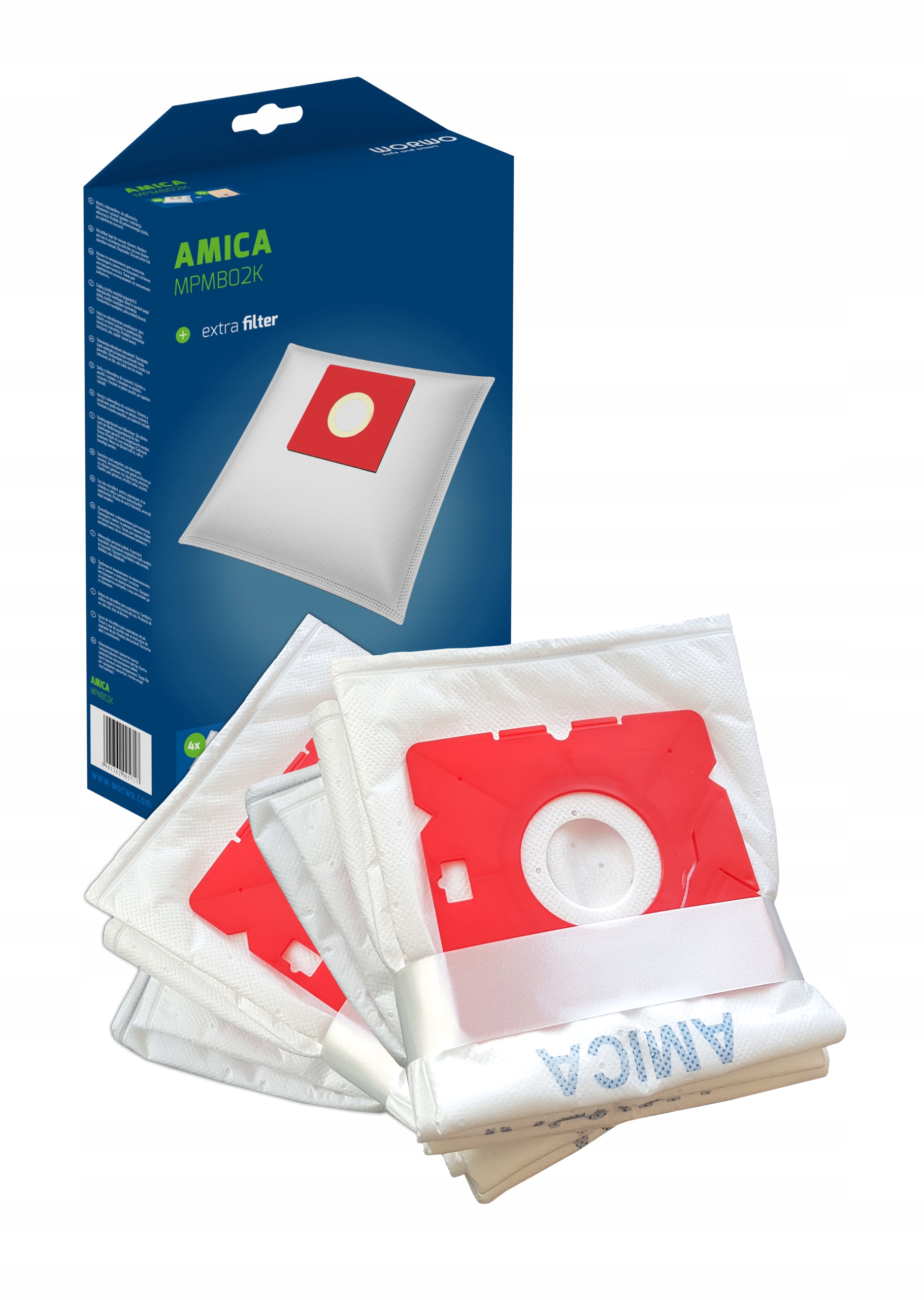 

12x Worki Odkurzacza Amica Breva VM 1051
