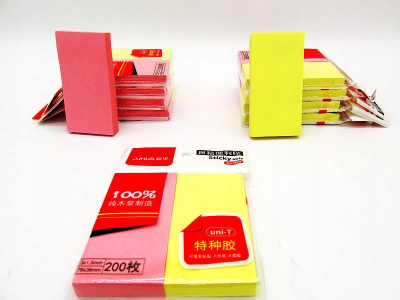 NOTES BIUROWY KARTECZKI BIUROWE NOTESY NOTATNIK Marka Aihua