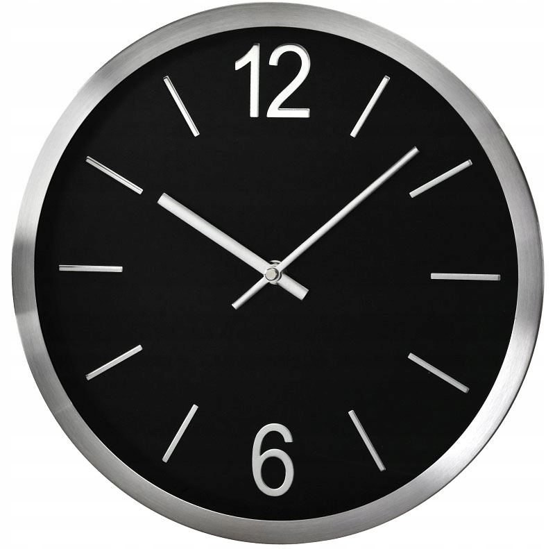 Zegar Ścienny Metalowa Obudowa Do Pokoju Dziecka