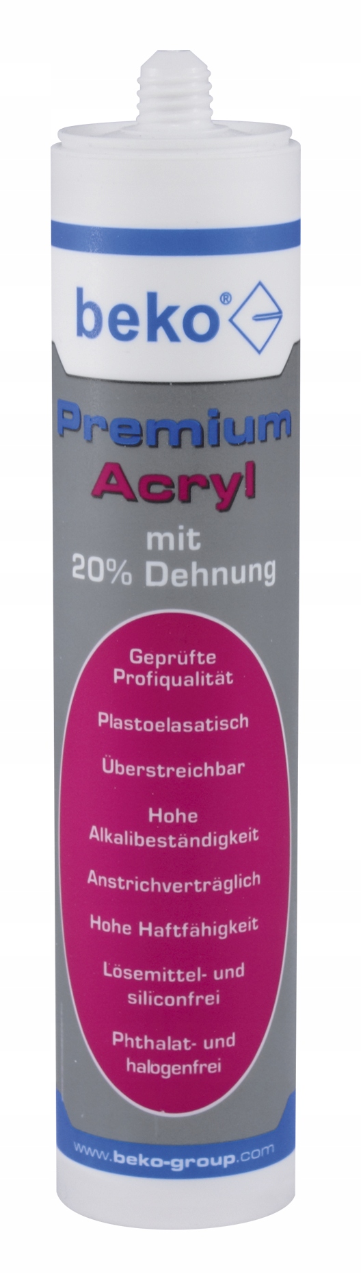 

Uszczelniacz Akrylowy Akryl Flex Biały 300 ml Beko