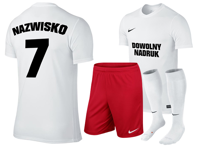 STRÓJ PIŁKARSKI NIKE 14 KOLORÓW NADRUK 128-137