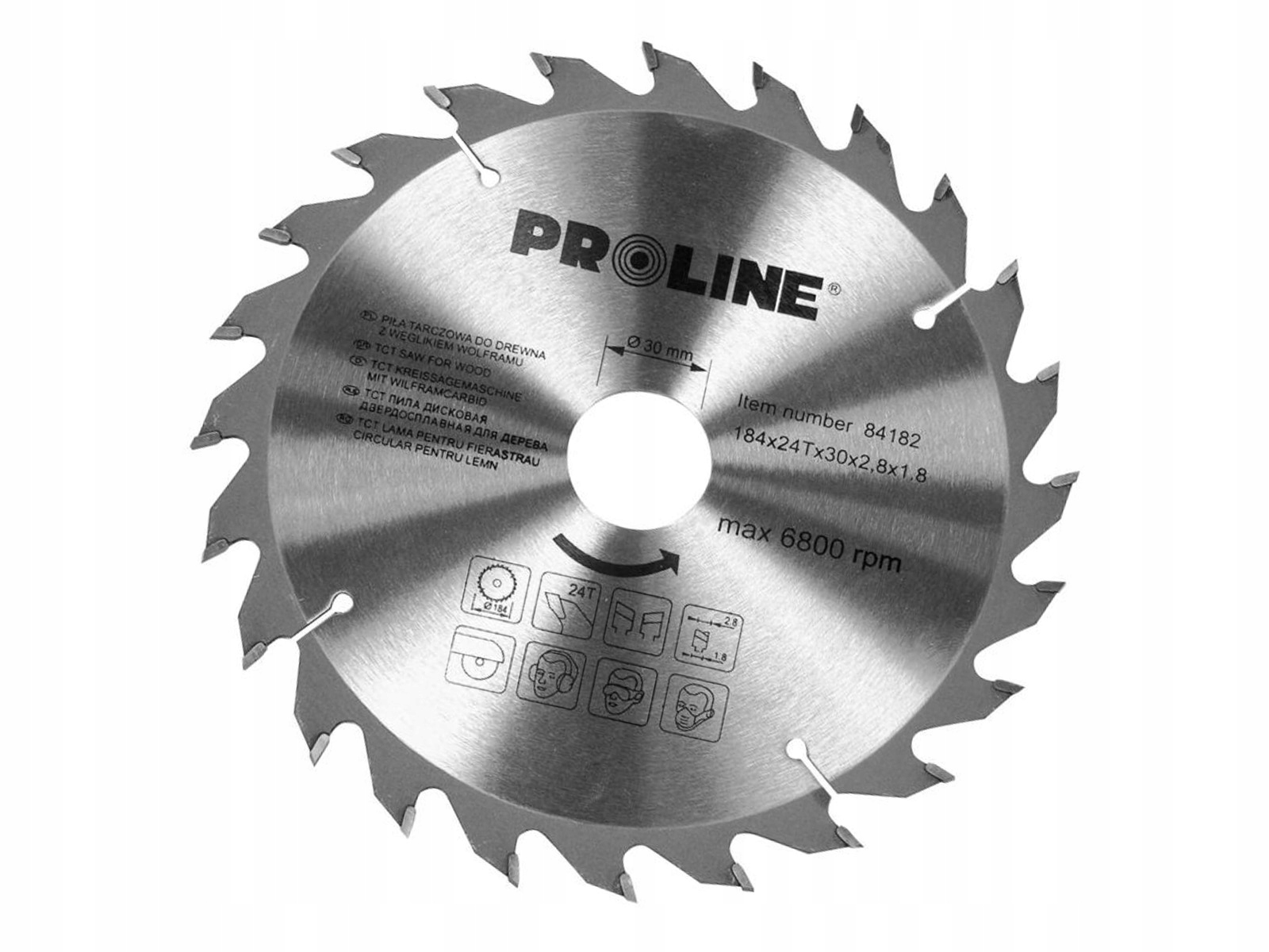 

Proline Piła tarczowa do drewna 500x30 60z