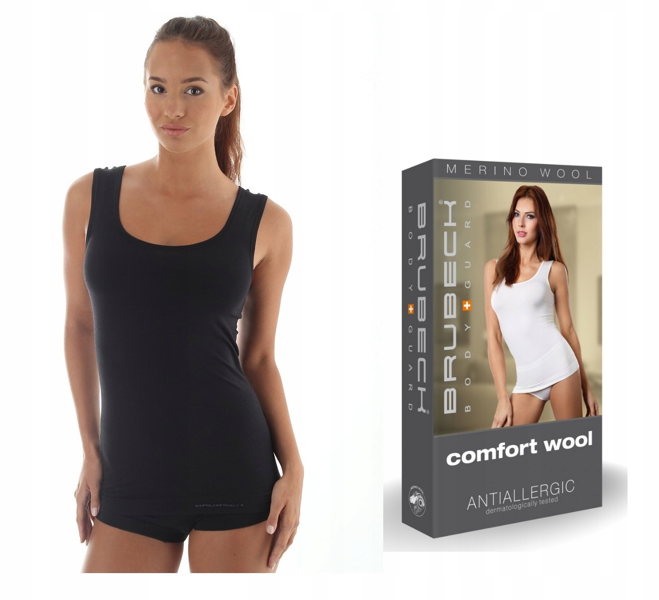 

Koszulka Damska Bez Rękawów Brubeck TA10170 r.XL