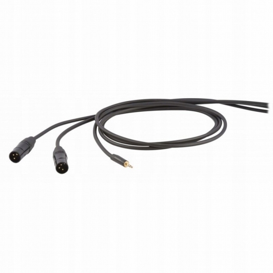 Die Hard DHS595LU5 Kabel mini ster. jack M/2x Xlr