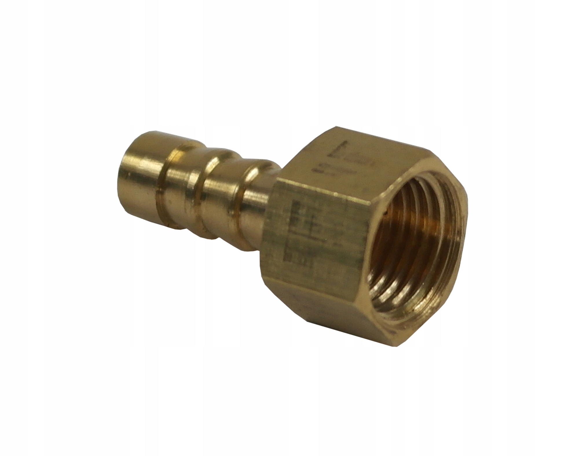 

Kształtka króciec mosiężny 1/4" GW,na wąż 8mm