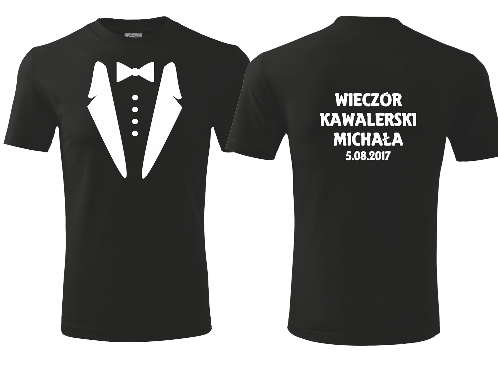 

T-shirt koszulka nadruk Wieczór Kawalerski L
