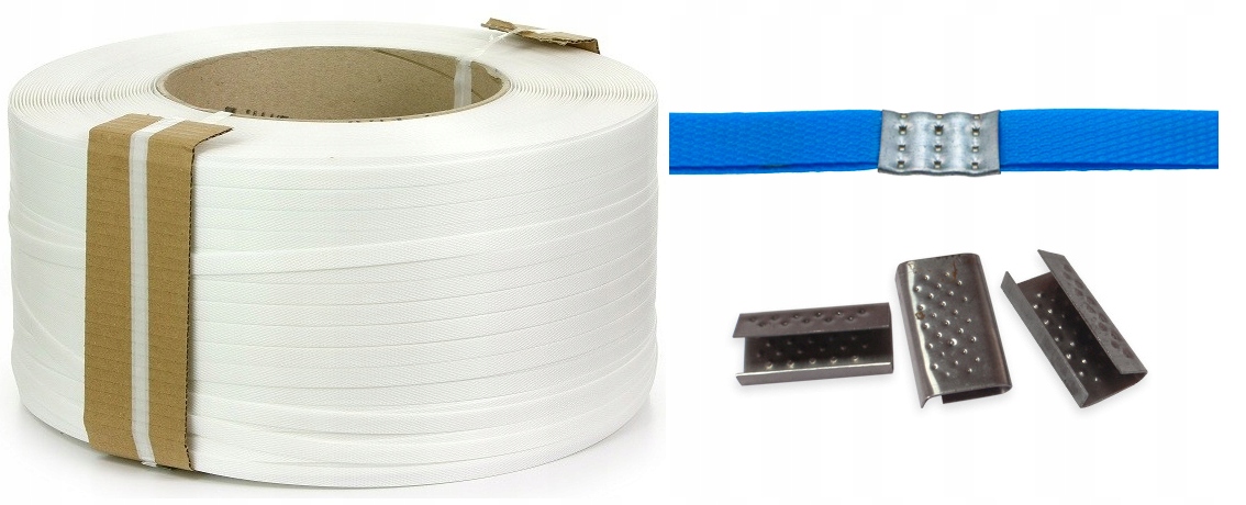 12 mm Pp Spínací Páska Kovové spony Set