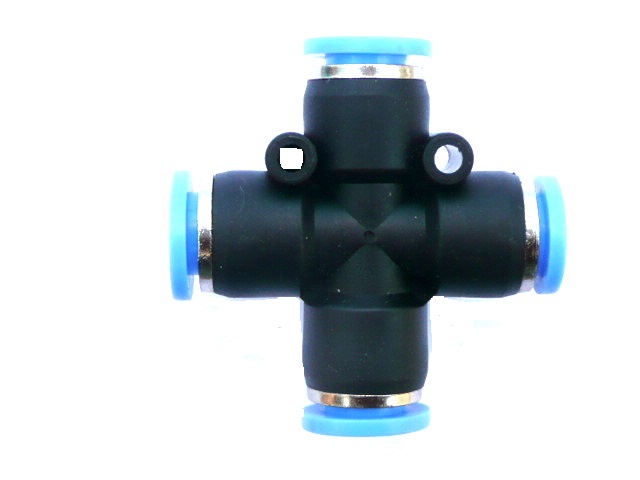 

Czwórnik Złączka Auto Pneumatyczna Na Wąż 10 mm
