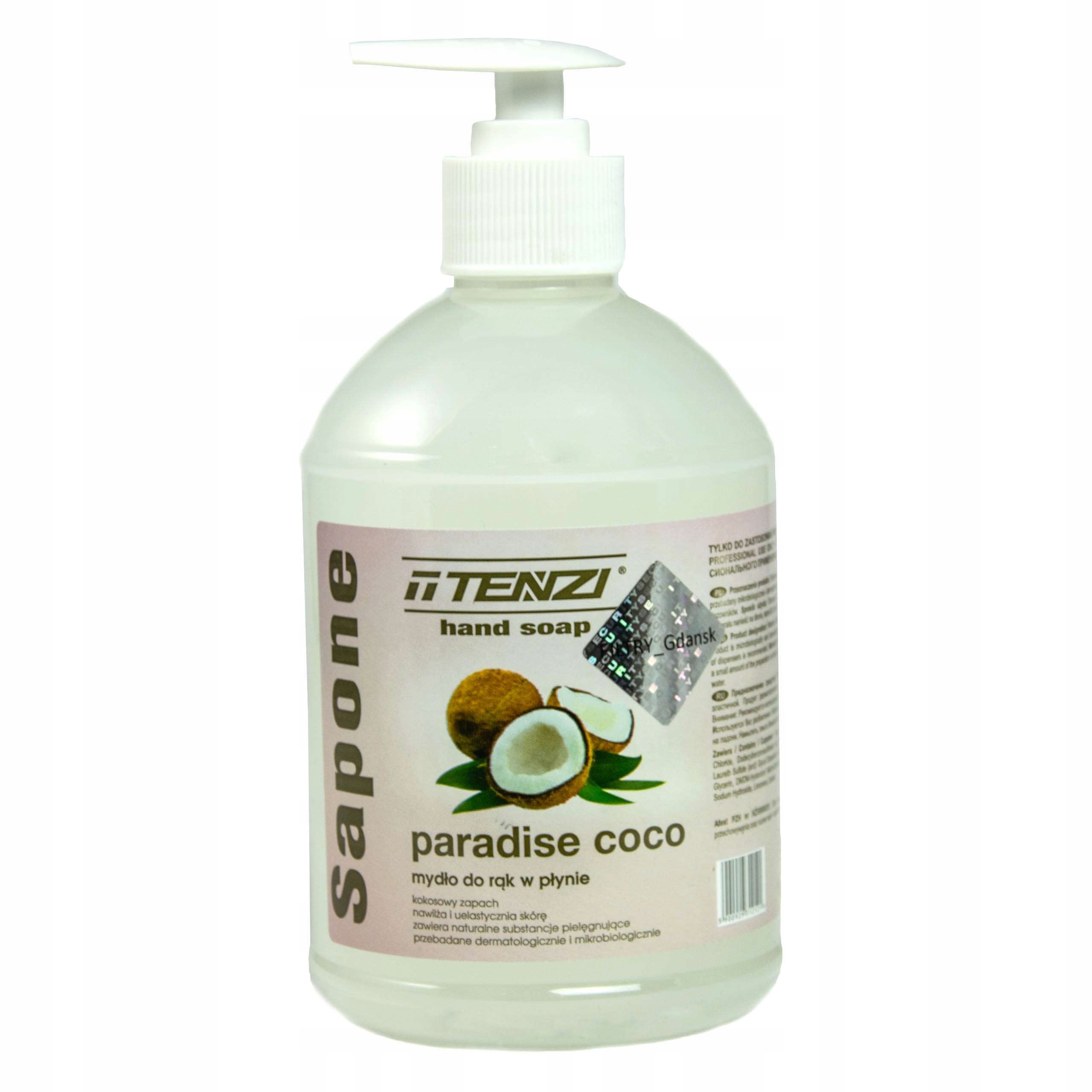 

Tenzi Sapone Paradise Coco mydło w płynie 500ml
