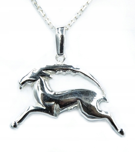 

Wisiorek Duży Znak Zodiaku Koziorożec Pr.925!