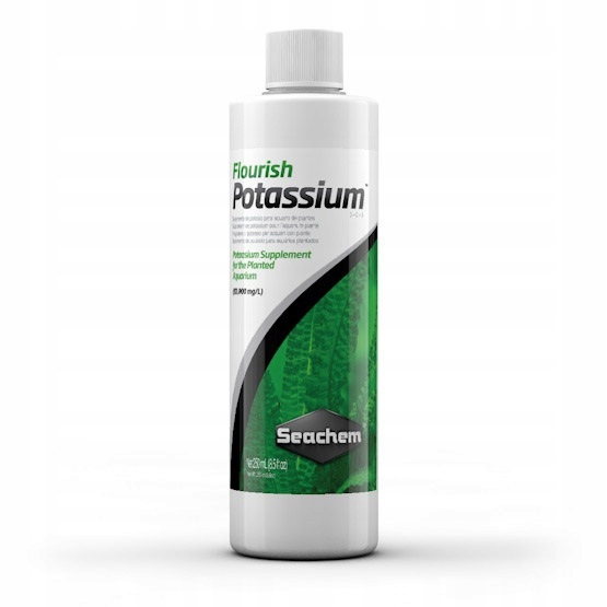 Levně Seachem Flourish Potassium 500 ml Potasové Hnojivo Pro Rostliny Draslík K+