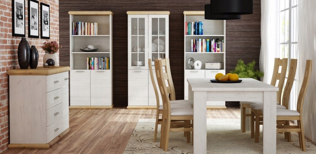 Meble KORA -Witryna narożna 63,5 (K16) 2D Kod producenta WITRYNA