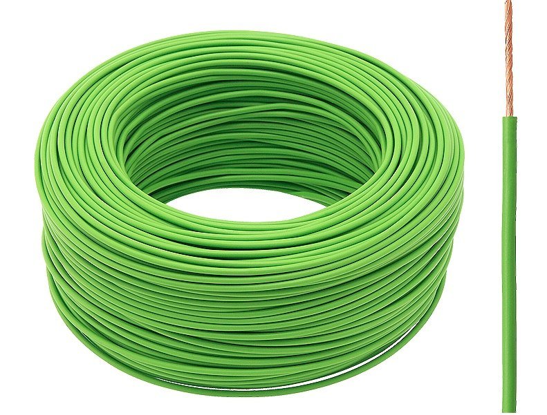 

Przewód Lgy 1 Żyła 0.75 MM Zielony 3 Metry
