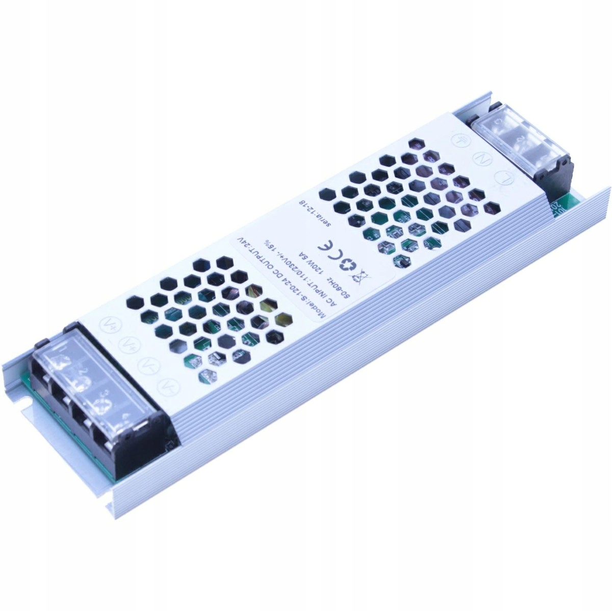 

Zasilacz Ultra Slim 24V DC IP20 120W transformator