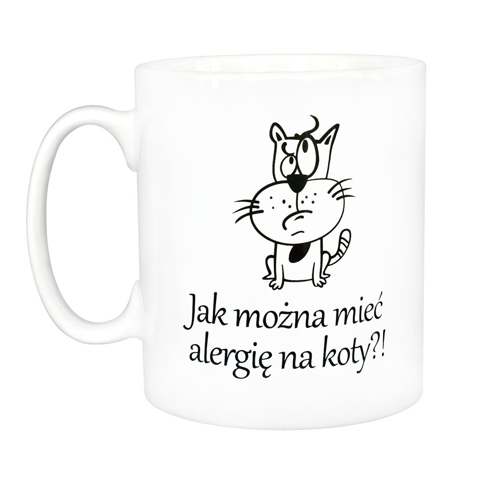 

Kubek Zdziwiony Kotek - Śmieszny Z Kotkiem, Jakość