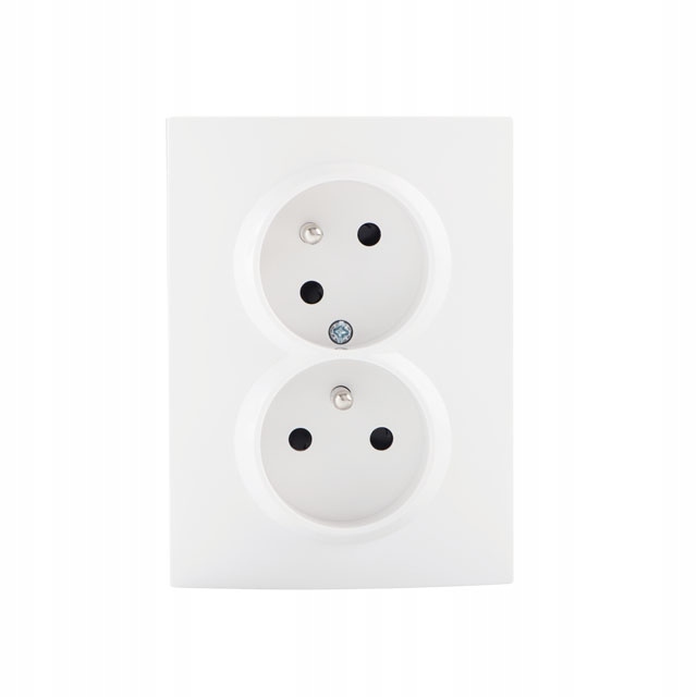 

Gniazdo zasil z zachowaniem fazy Logi białe Kanlux