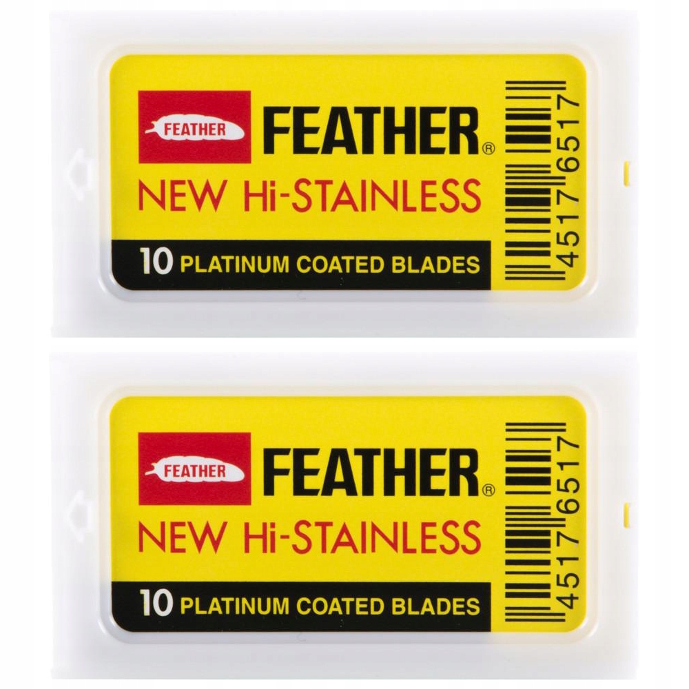 Żyletki 81-S - Feather - 10szt. Liczba sztuk 10