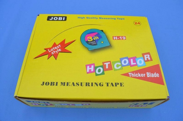 MIARA JOBI 3m / 19mm Zwijana ze stopem miary taśma Kod producenta J13103